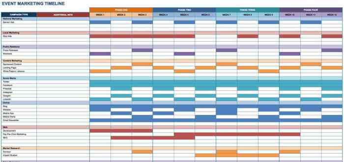 Developing an Event Marketing Calendar