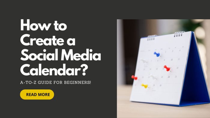 Developing a Social Media Calendar