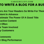 Writing a Company Blog